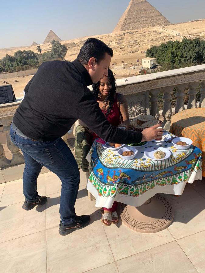 Sphinx Palace Pyramids View Inn Kafret el-Gabal المظهر الخارجي الصورة