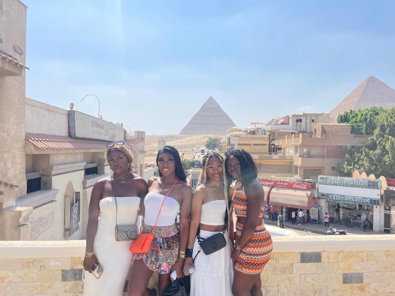 Sphinx Palace Pyramids View Inn Kafret el-Gabal المظهر الخارجي الصورة