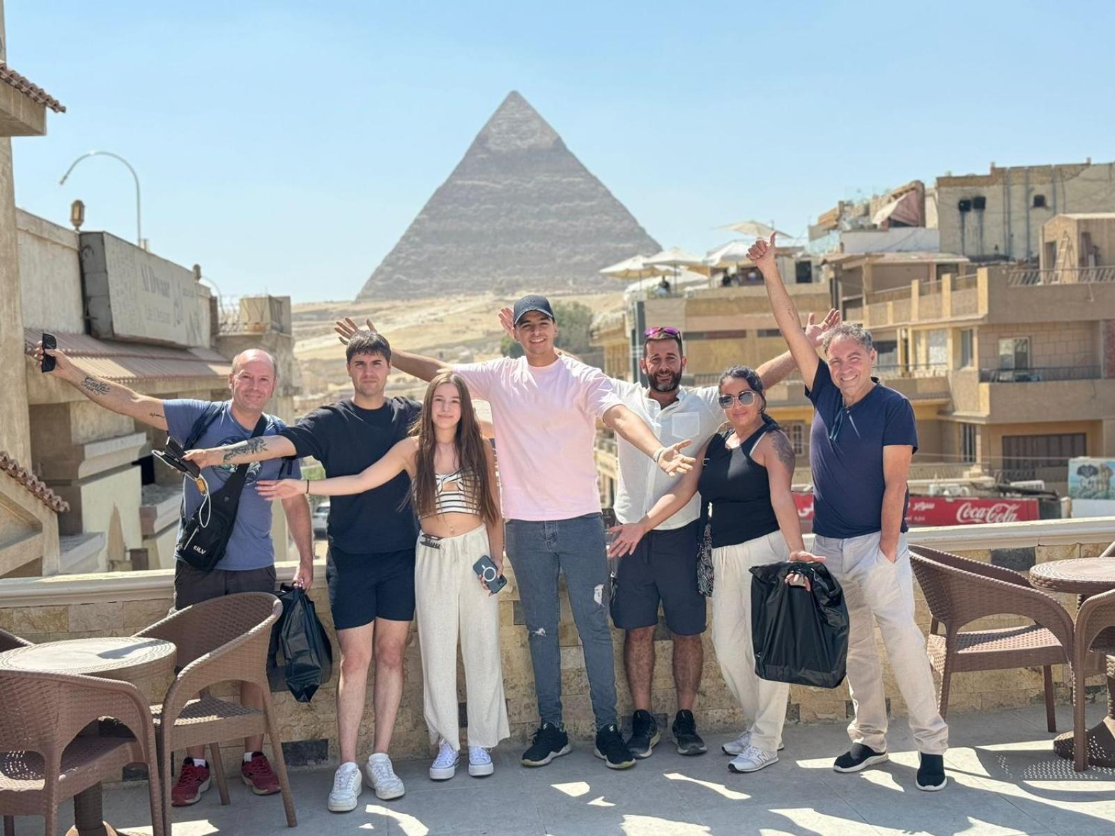 Sphinx Palace Pyramids View Inn Kafret el-Gabal المظهر الخارجي الصورة