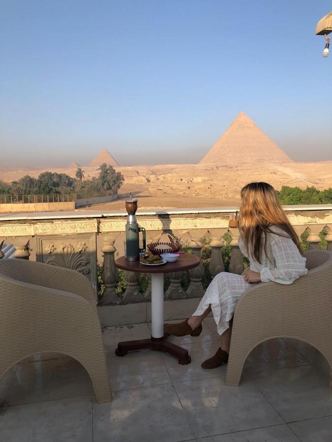 Sphinx Palace Pyramids View Inn Kafret el-Gabal المظهر الخارجي الصورة